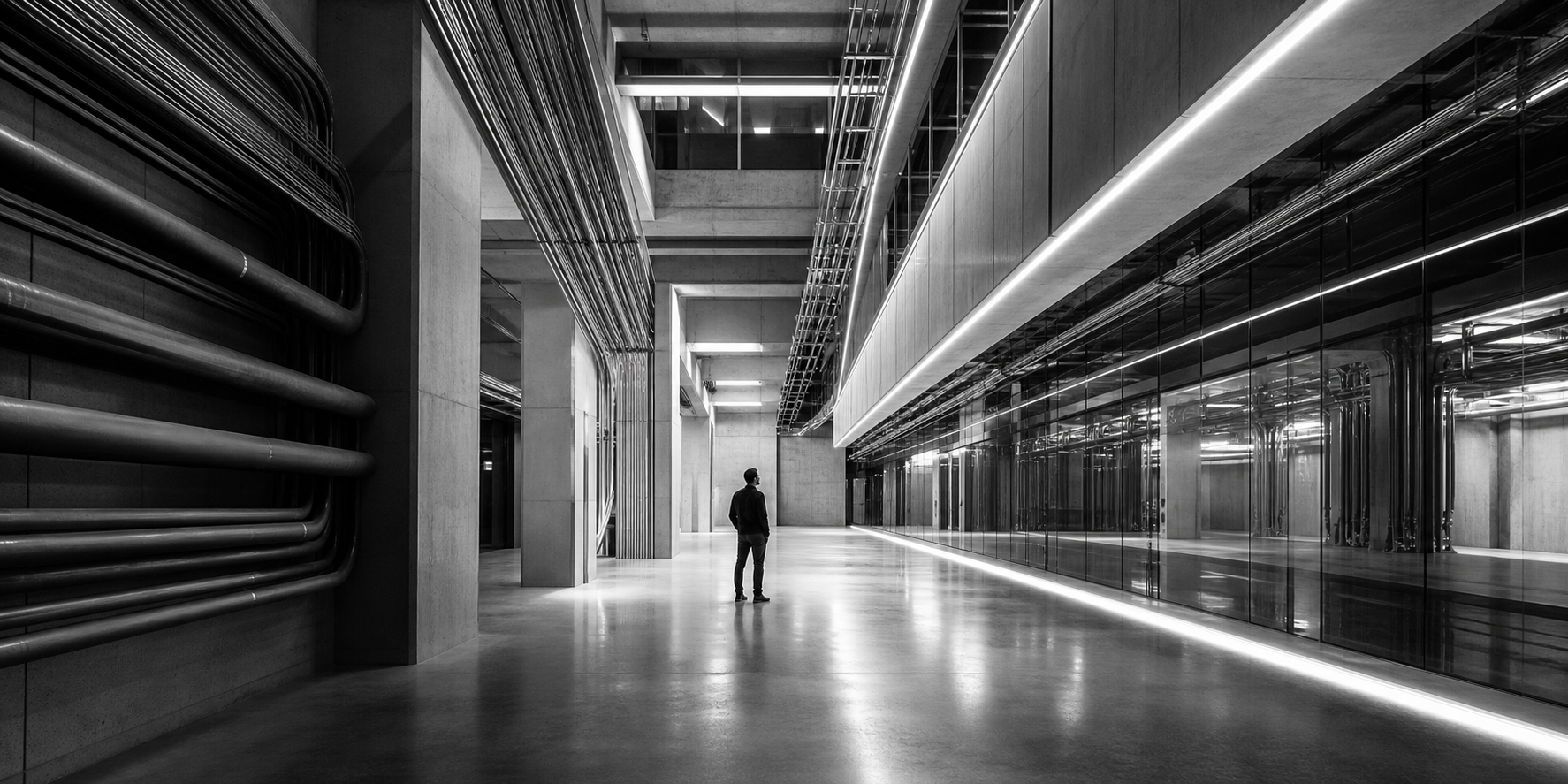 A systems architect evaluating several converging infrastructure paths